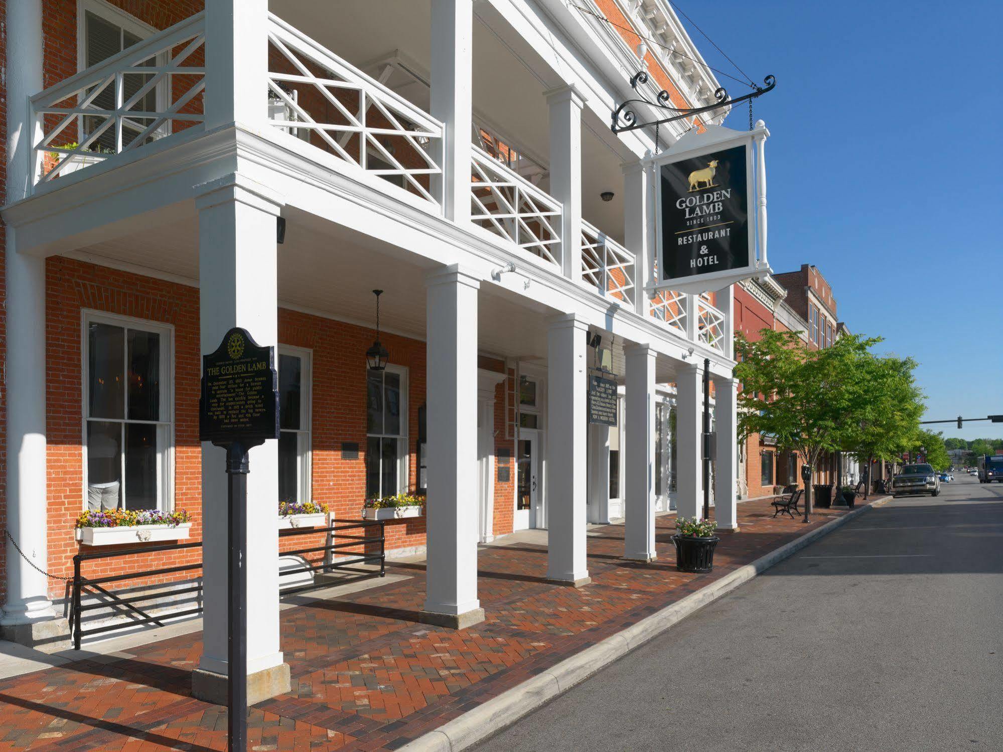 The Golden Lamb Hotel Lebanon Exterior foto
